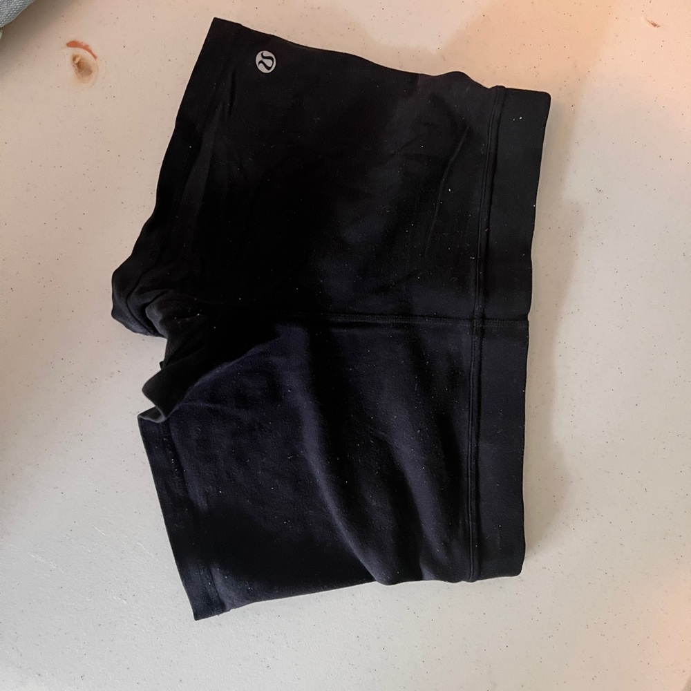 lululemon athletica Black Athletic Shorts